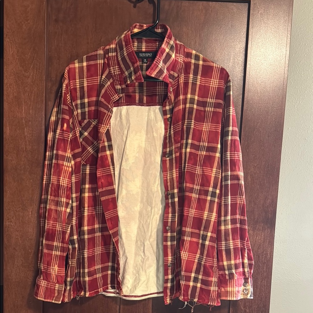 Men's Red Plaid Jacket